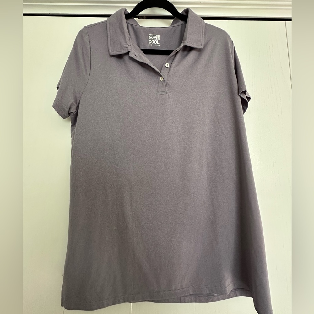 32 Degrees Lavender Polo NWT